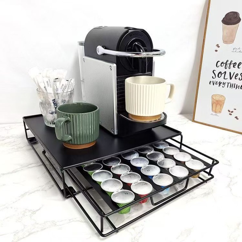 Food Storage Drawers - 40 capsule di caffè per capsule