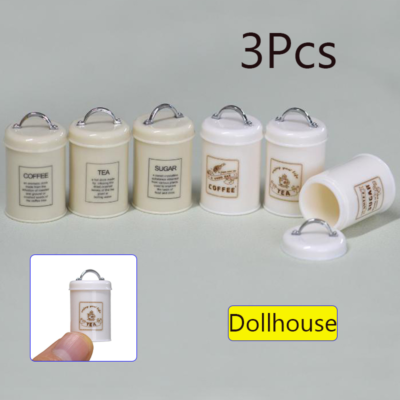 Food Storage Is - 3 pezzi in miniatura per casa