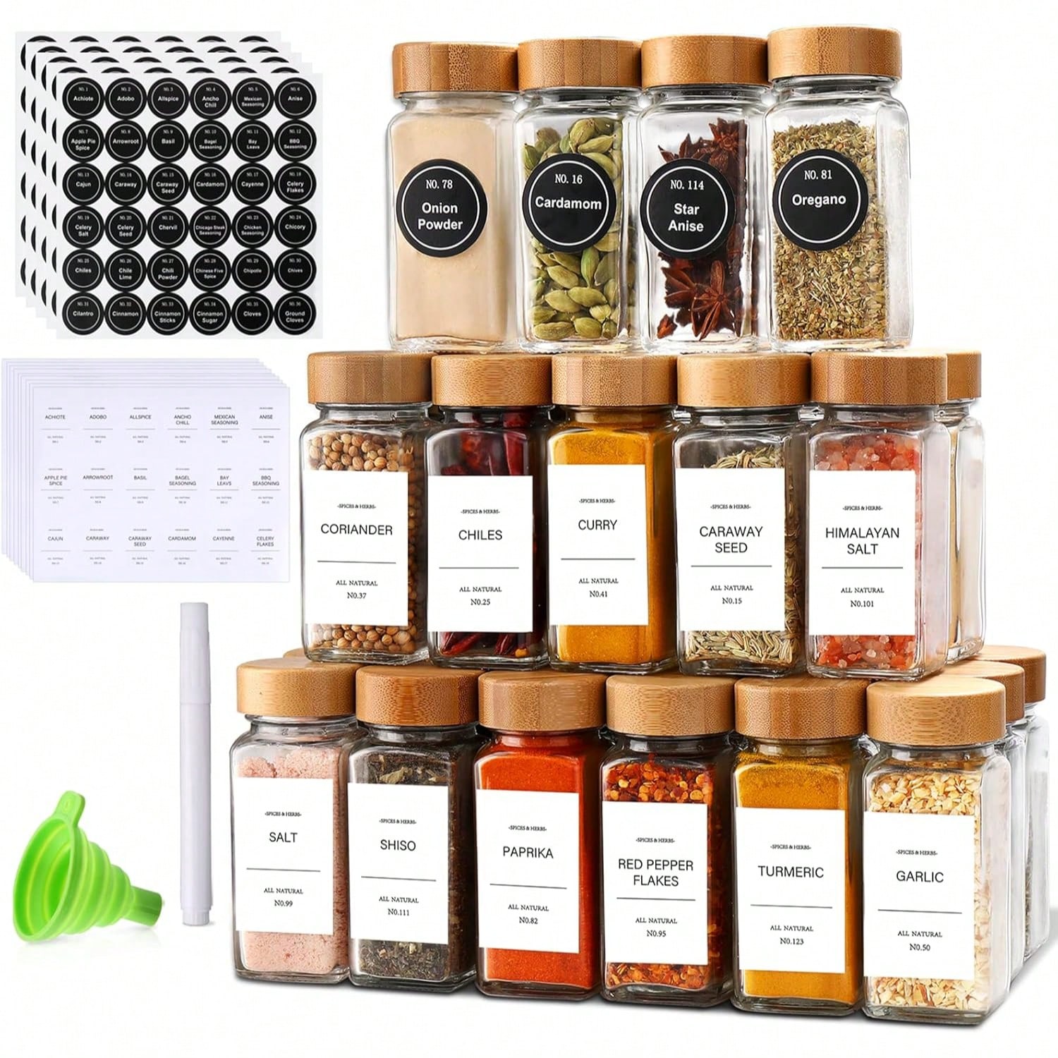 Food Storage Drawers - 12 scatole compatte per la conservazione