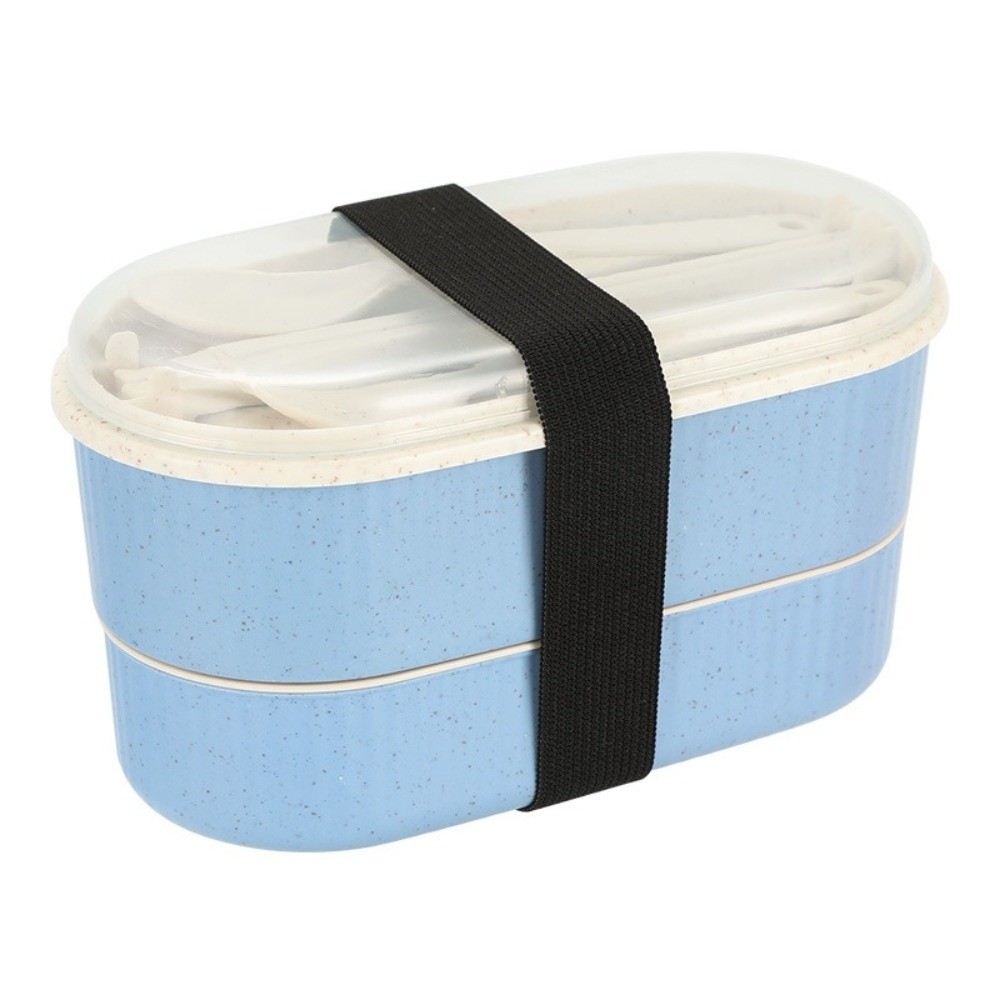 Food Storage With Scoop - Lunch Box portatile a doppio strato