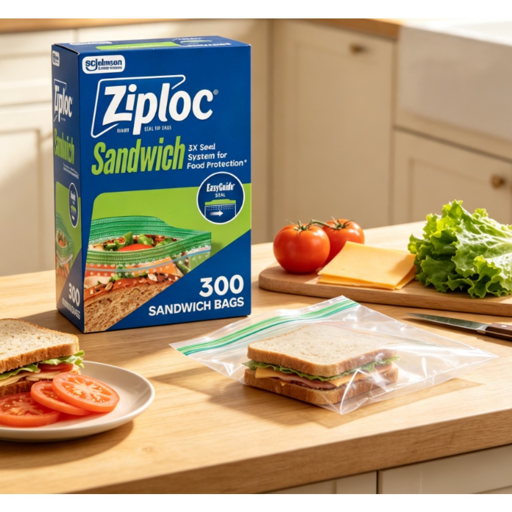 Food Storage Brands - Ziploc ® Sacchetti per sandwich di