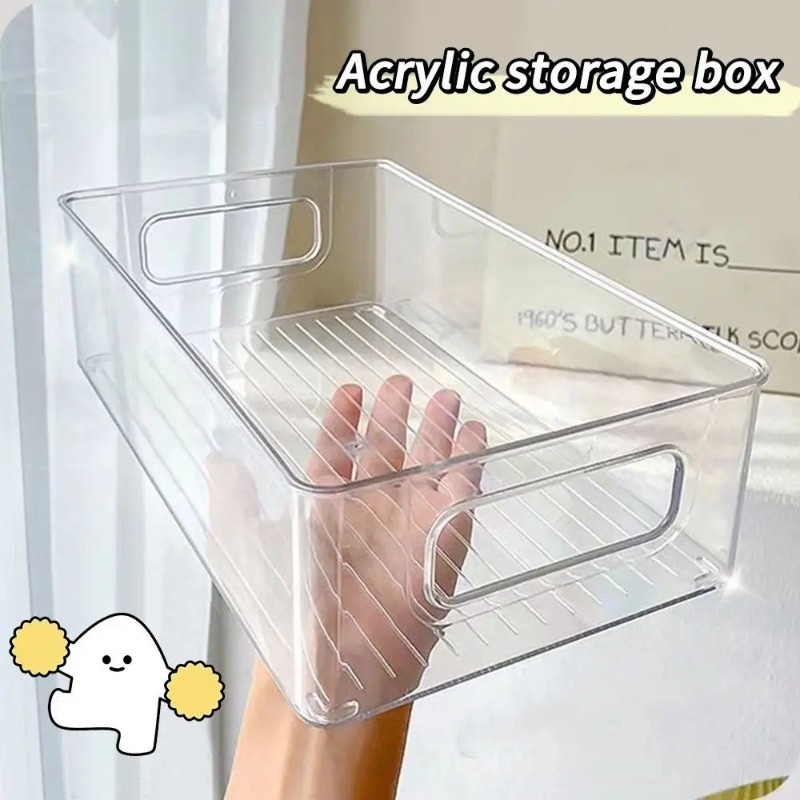 Food Storage Drawers - Contenitore Organizzatore per Cassetti Trasparente Impilabile
