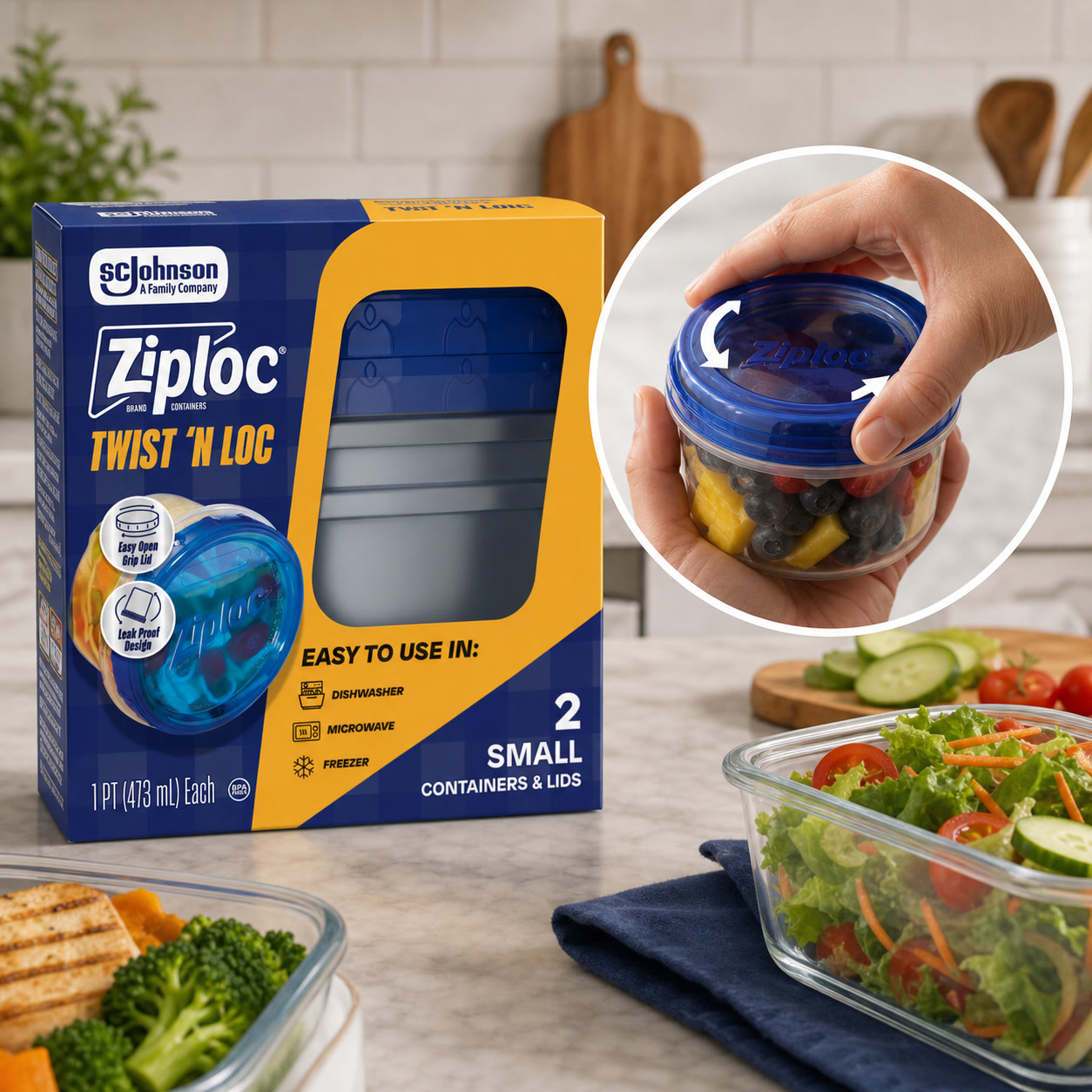 Lock And Lock Food Storage - Contenitori per Alimenti con Chiusura a