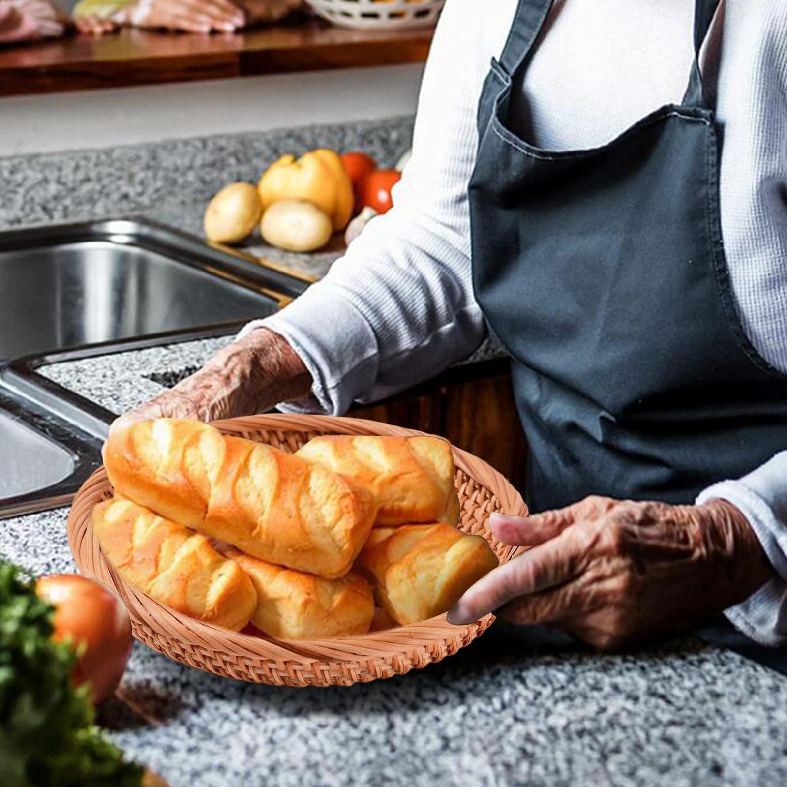 Food Storage Is - Cesto Porta Snack Intrecciato a Mano,
