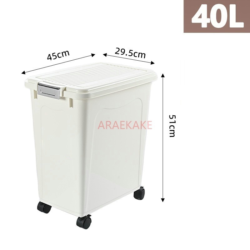 Food Storage For Dog - Secchio per alimenti per cani di
