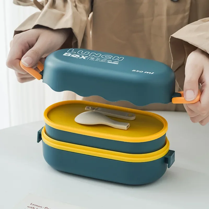Food Storage With Scoop - Lunch Box da 850ML scomparto in