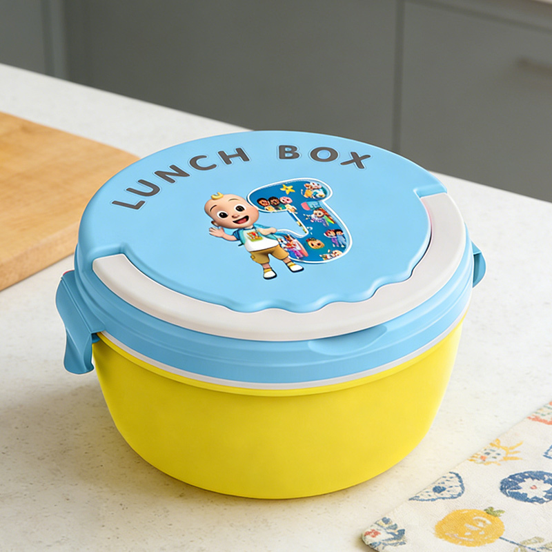 Food Storage In The Kitchen - Porta Pranzo Cocomelon, Contenitore Portatile Bento