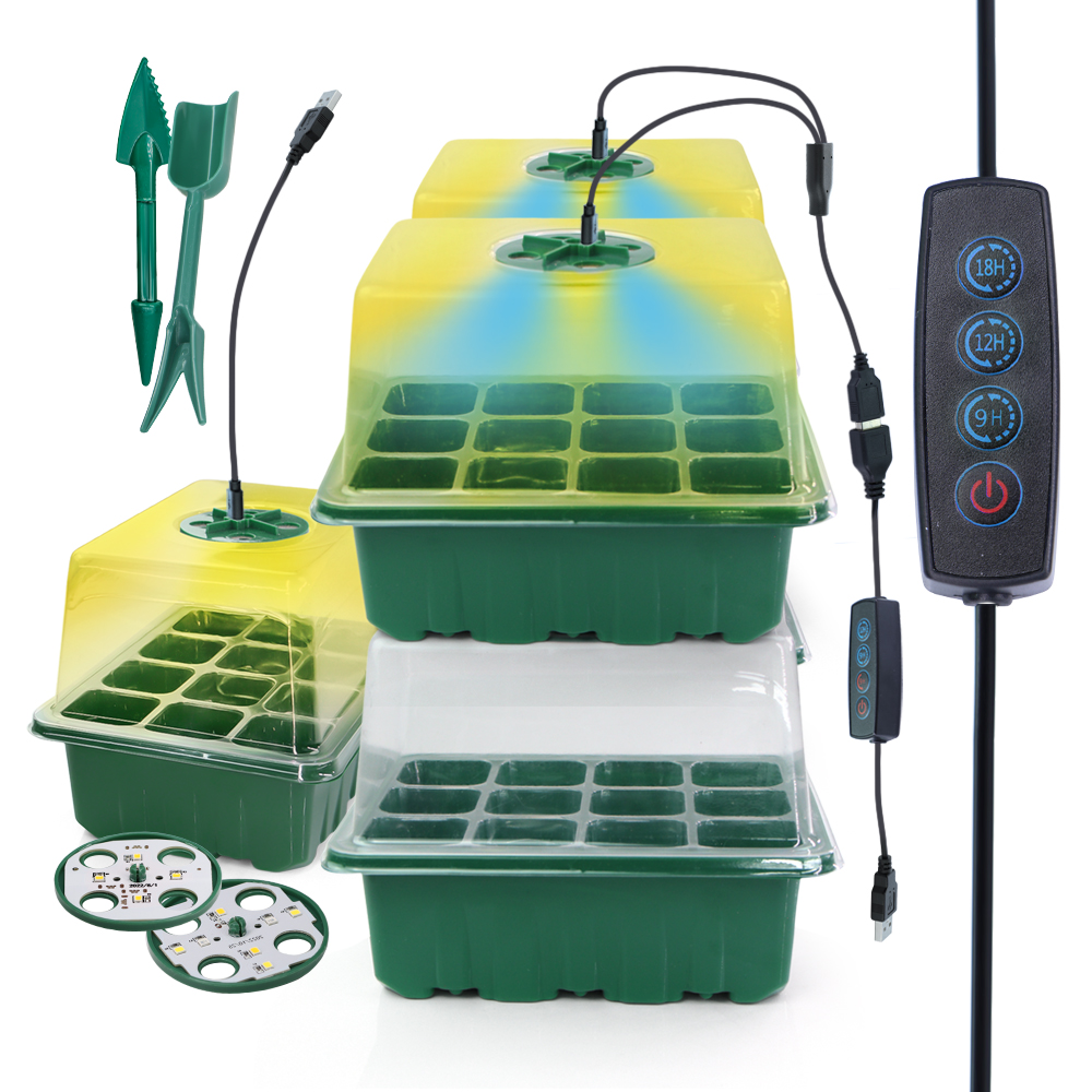 Food Storage Plants - Vasi per vivaio a LED con