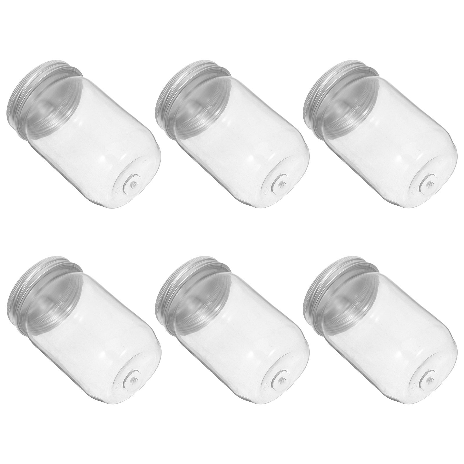 Food Storage In The Kitchen - Set di 6 Barattoli in Plastica