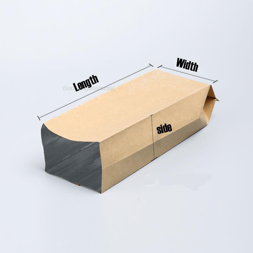 Zebra Food Storage - 100 pz/lotto Capacità 12g/15g/20g/30g/50g/100g Carta Kraft