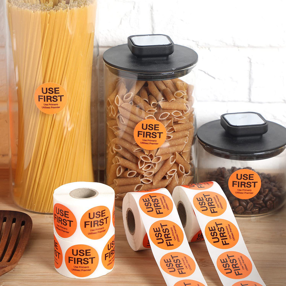 3 Rotoli di Etichette Adesive  - Food Storage In Restaurant recensione e prezzo