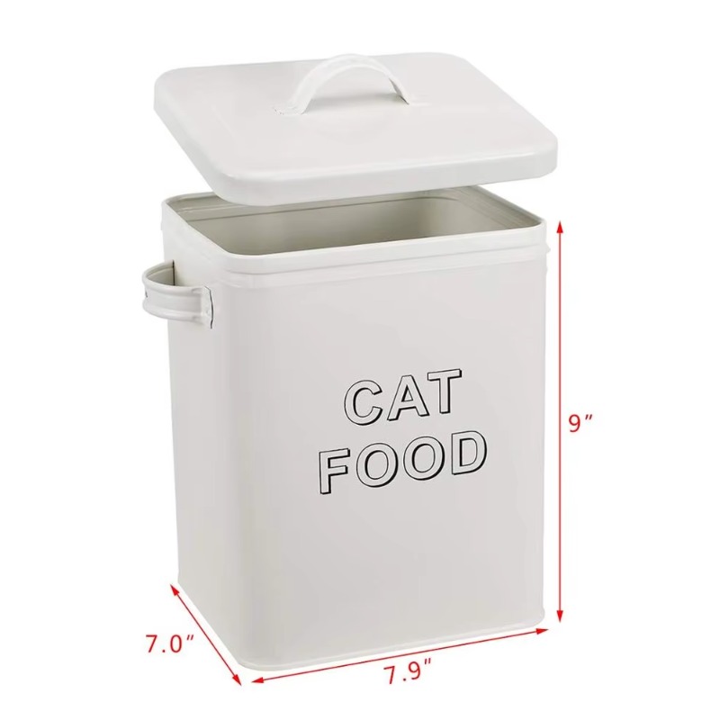 Contenitore in latta per crocc - Food Storage For Dog recensione e prezzo