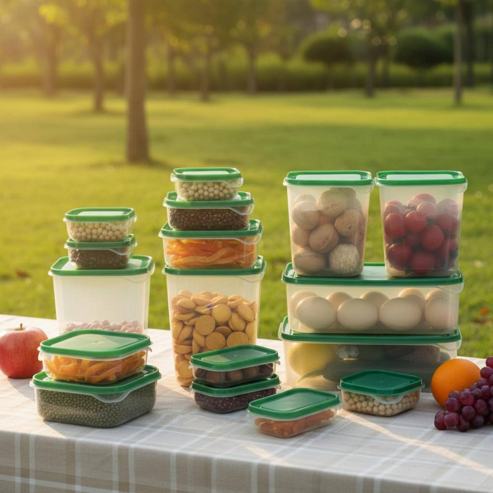 Set di 17 Contenitori per Frig - Food Storage Containers With Lids recensione e prezzo