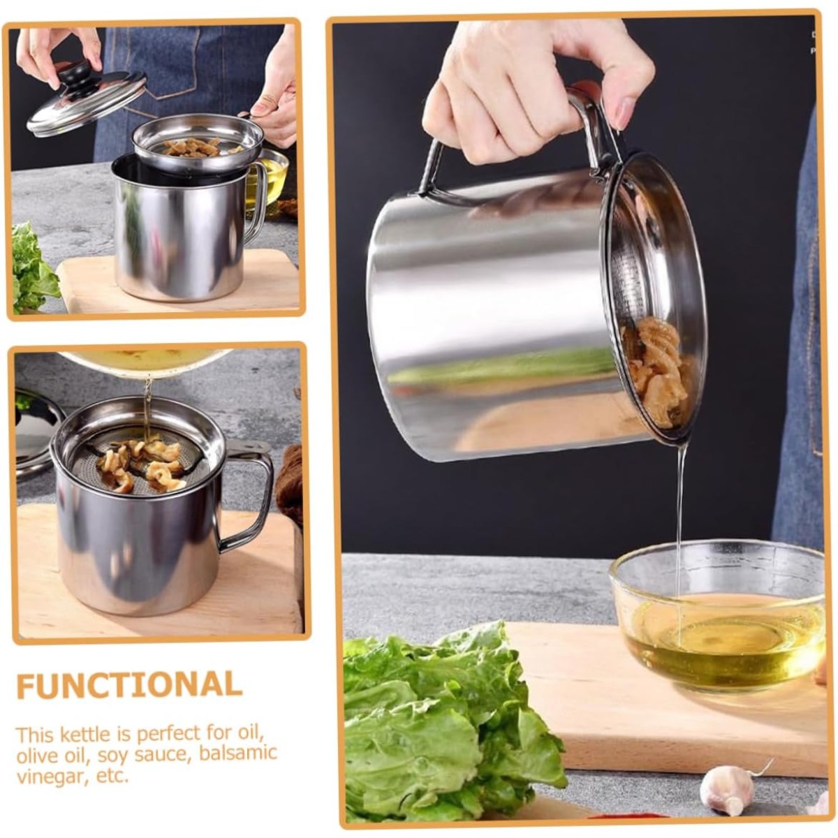 Contenitore per olio da cucina - Herb Keeper Container recensione e prezzo