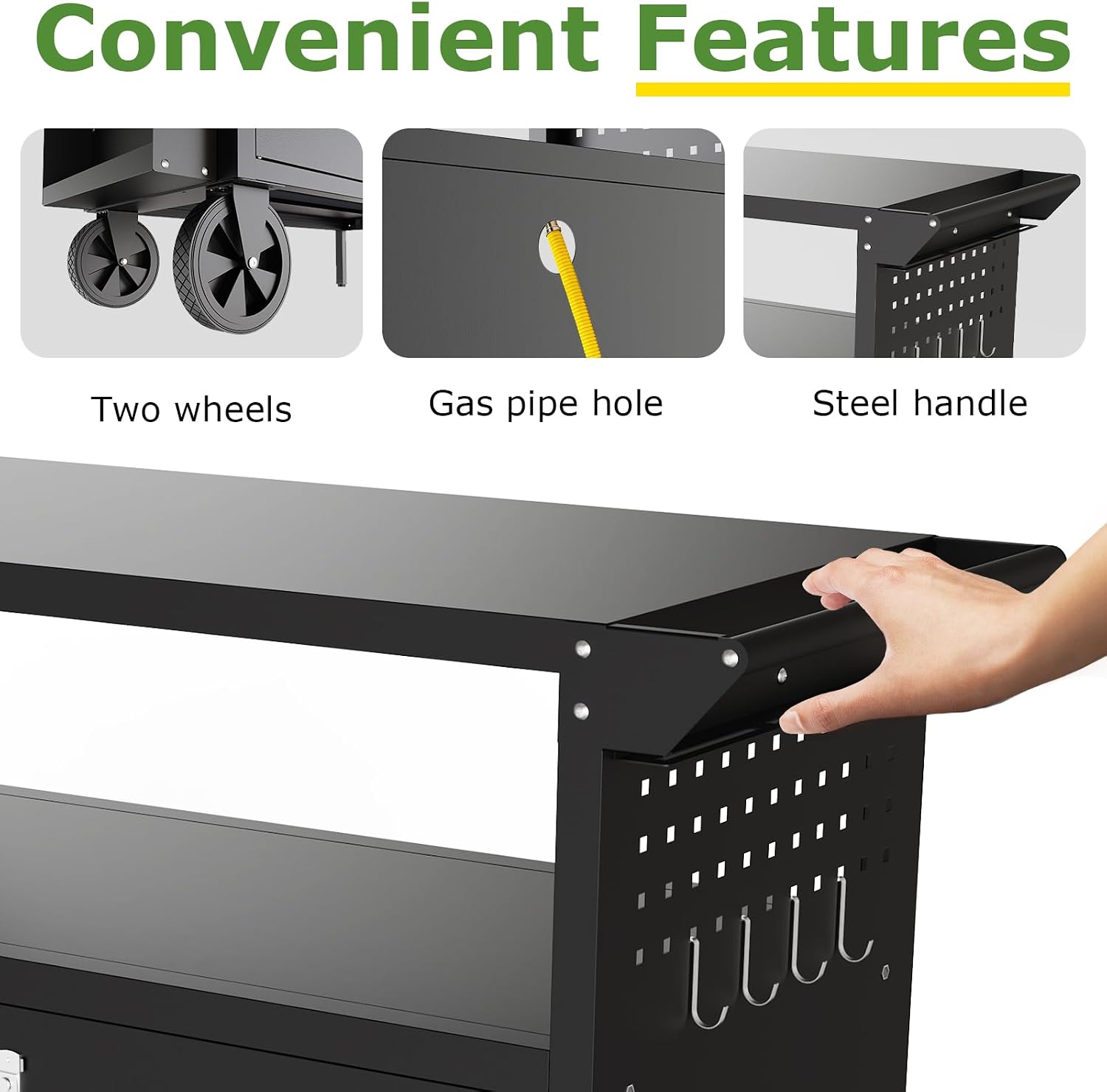 Carrello da esterno per barbec - Food Storage In The Kitchen recensione e prezzo