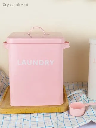Contenitore in metallo rosa e  - Food Storage With Scoop recensione e prezzo