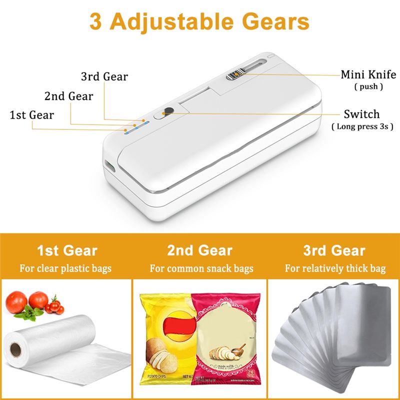 Sigillatrice per Sacchetti Min - Food Storage Machine recensione e prezzo