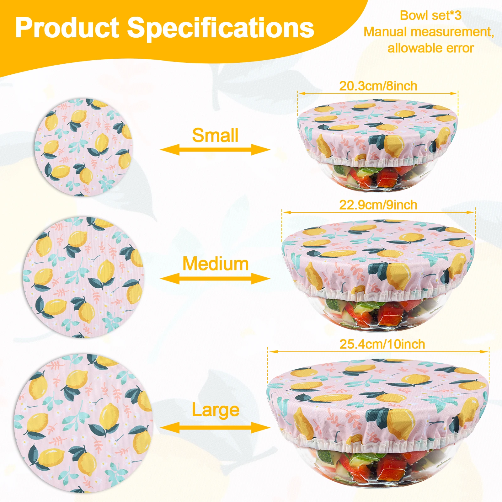 3 pezzi set di coperture per c - Food Storage Kitchen Container Set recensione e prezzo