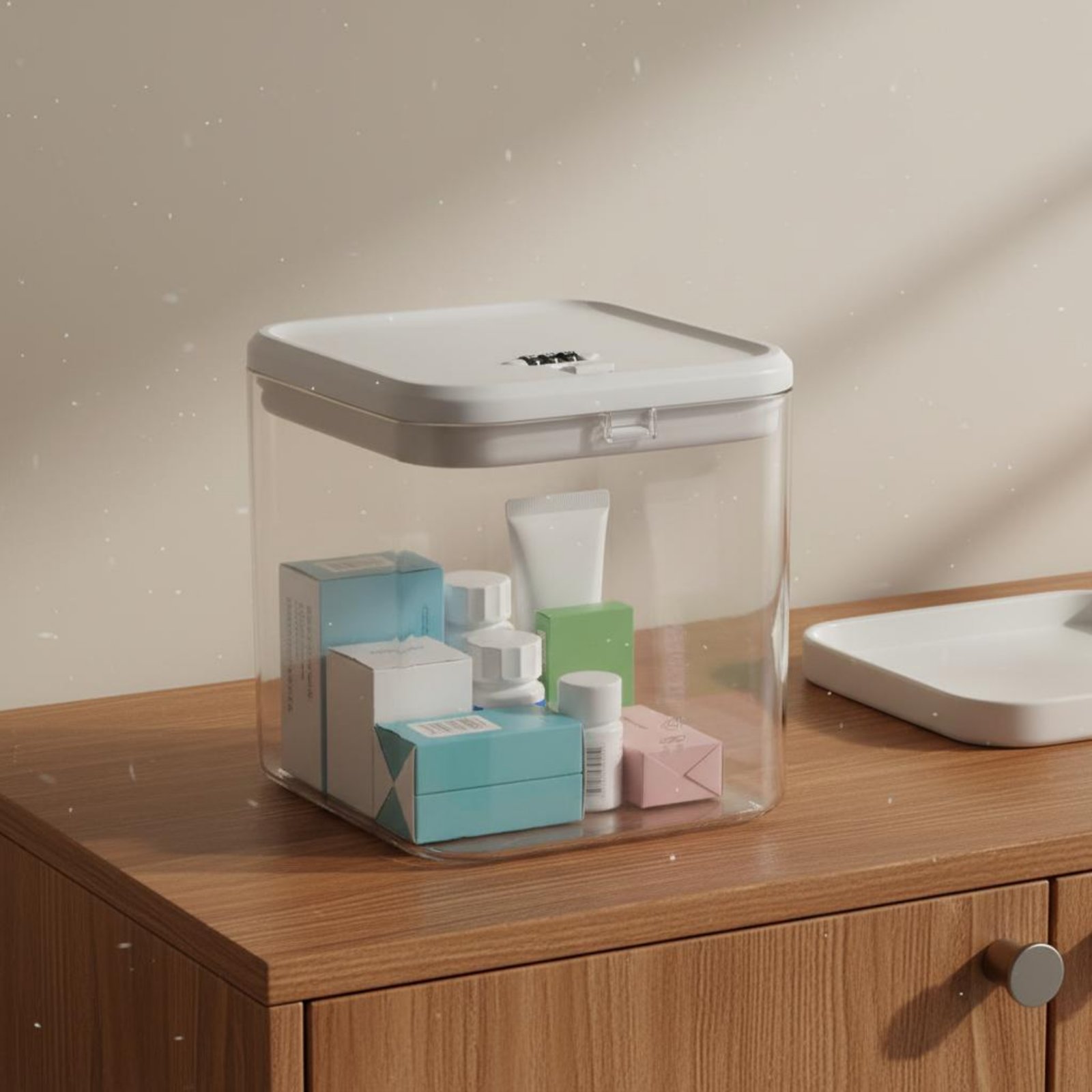 Scatola trasparente con serrat - Food Storage In The Kitchen recensione e prezzo