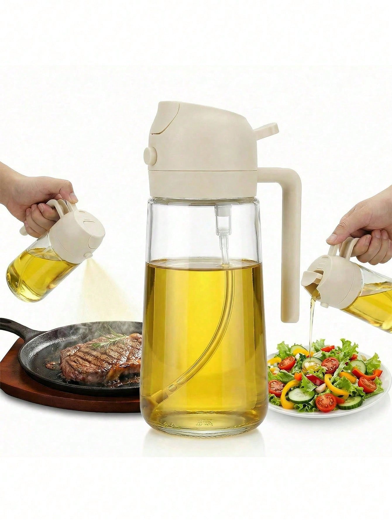 Bottiglia dosatrice per olio d - Herb Keeper Container recensione e prezzo