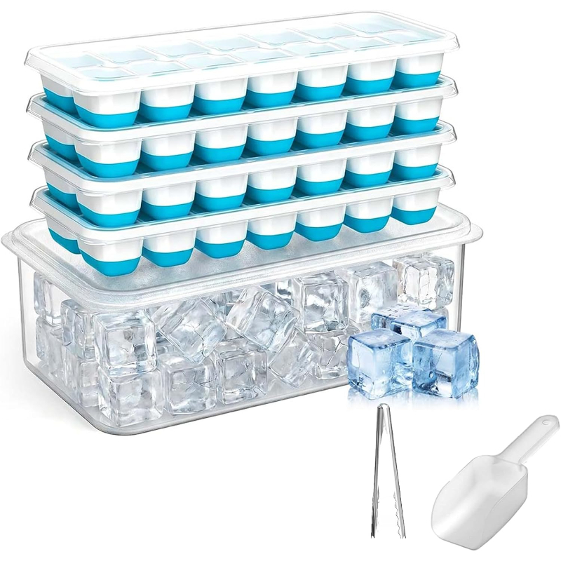 Vassoi per cubetti di ghiaccio - Food Storage With Scoop recensione e prezzo
