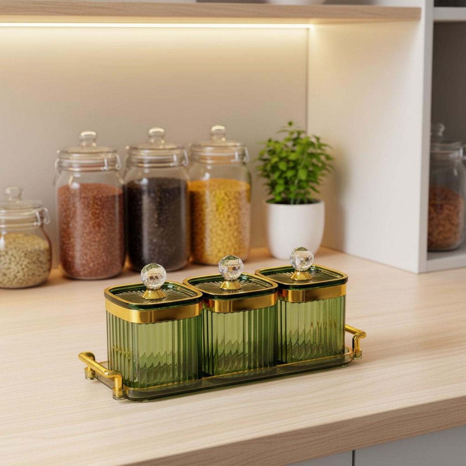 Set di Contenitori Decorativi  - Food Storage Containers With Lids recensione e prezzo