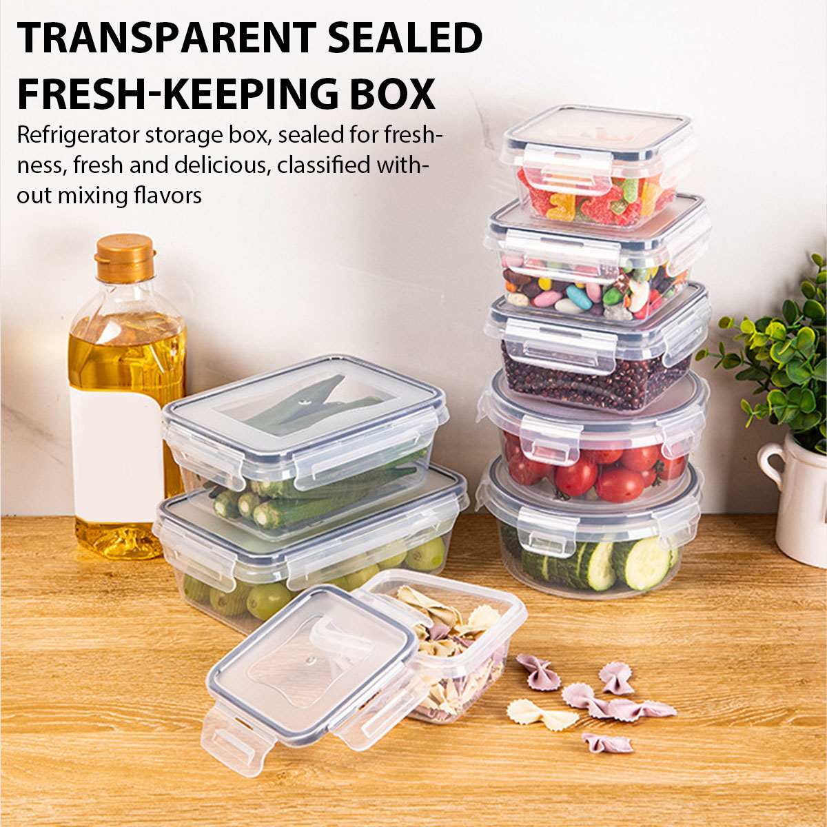 24 Pz/set Scatola di Conservaz - Food Storage Kitchen Container Set recensione e prezzo