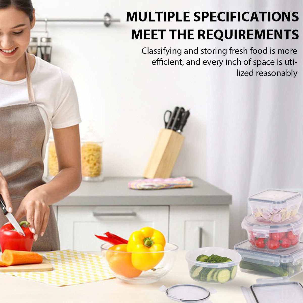 24 Pz/set Scatola di Conservaz - Food Storage Kitchen Container Set recensione e prezzo