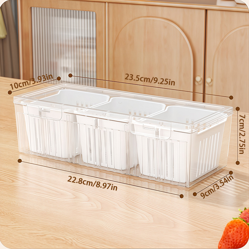 1 Set di Accessori per Frigori - Food Storage Kitchen Container Set recensione e prezzo