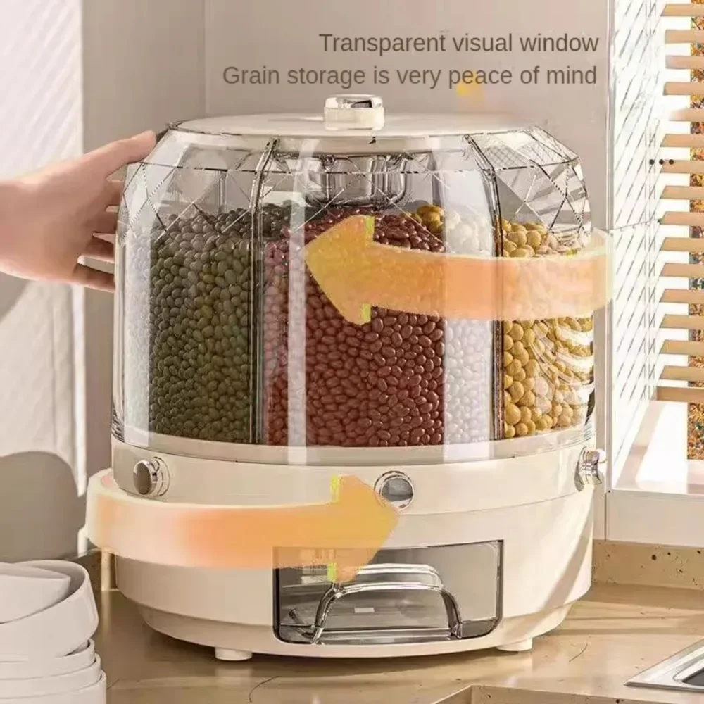 Dispenser Rotante per Cereali  - Food Storage Drawers recensione e prezzo