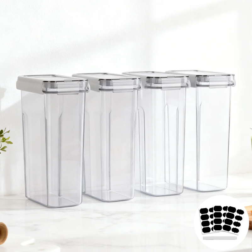 Set di 4/8 Contenitori per Ali - Food Storage Kitchen Container Set recensione e prezzo