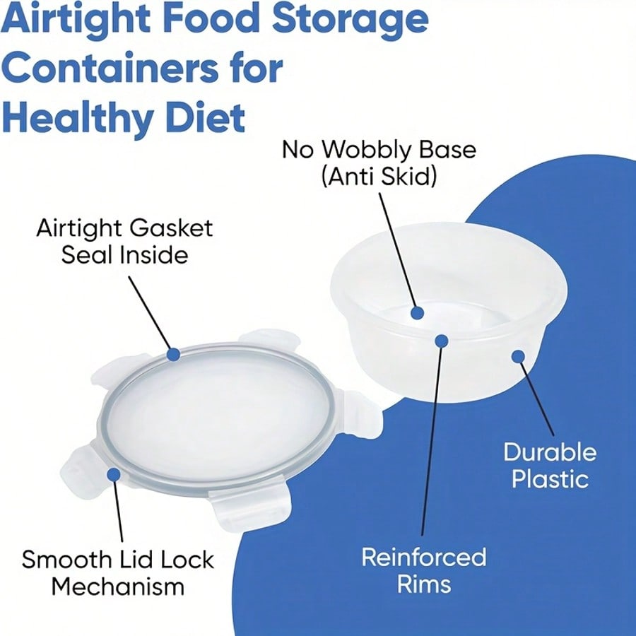 Set di 24 Contenitori per la P - Food Storage Containers With Lids recensione e prezzo