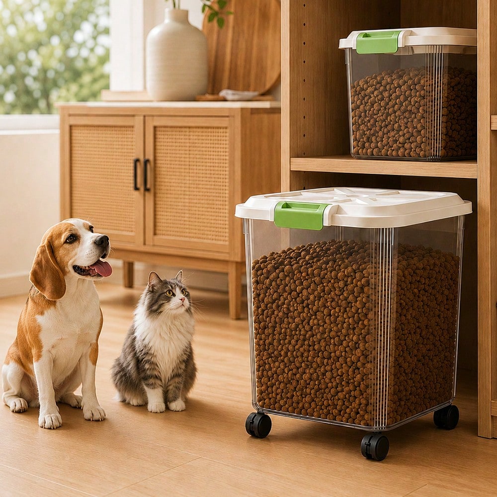 Set di 2 Contenitori per Alime - Food Storage For Dog recensione e prezzo
