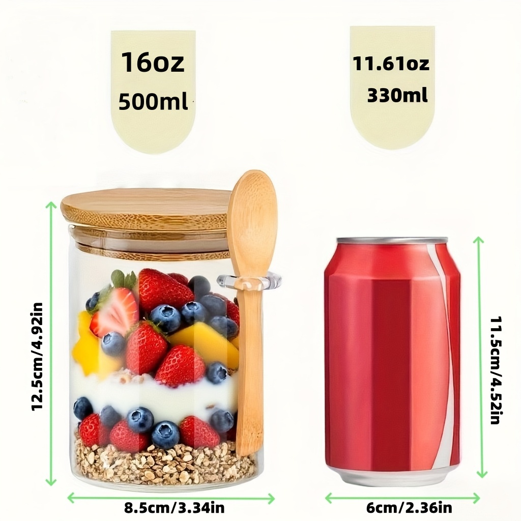 Set di 1/2/4/8 Pezzi di Tazze  - Food Storage With Scoop recensione e prezzo