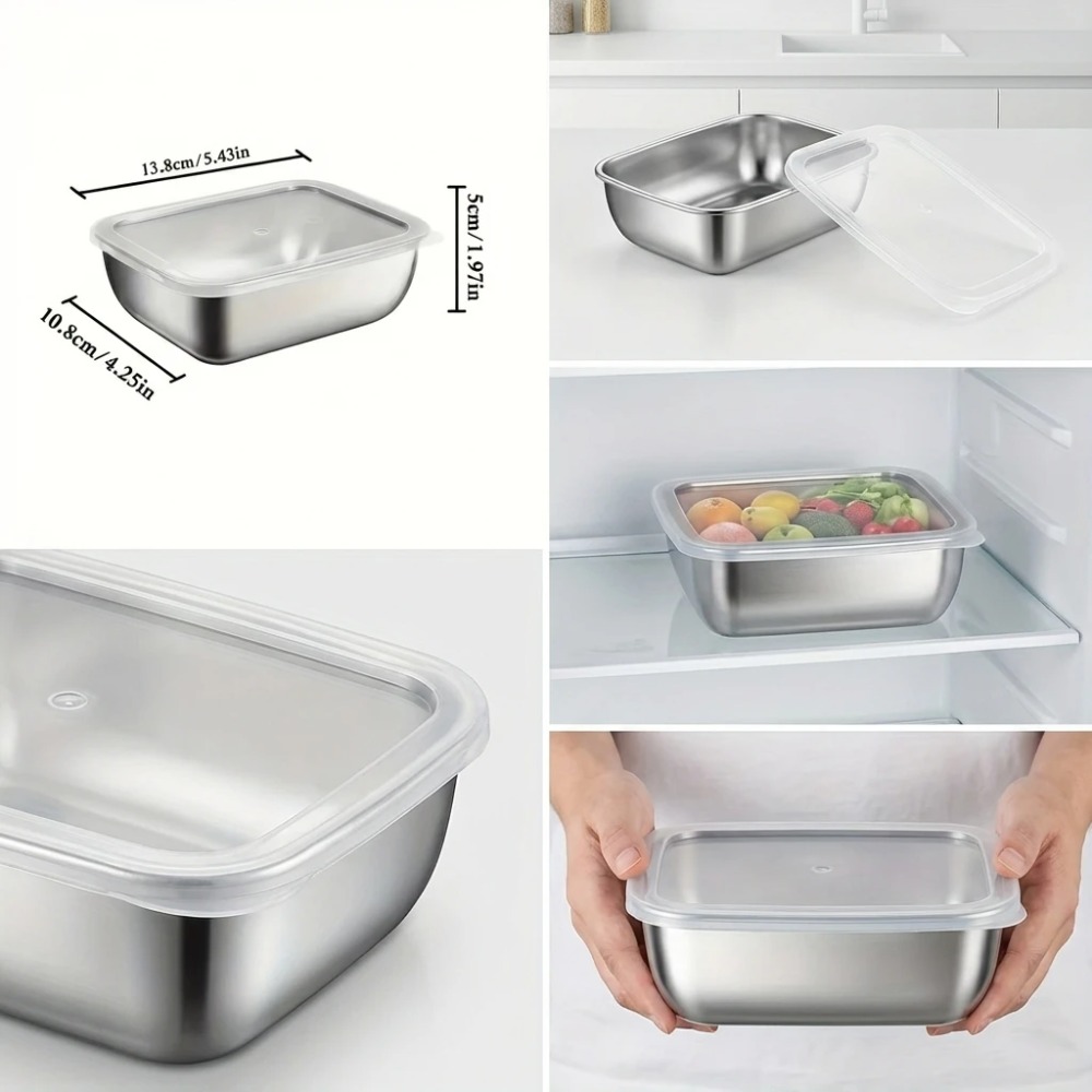 Set di 6 Contenitori per Alime - Food Storage Kitchen Container Set recensione e prezzo