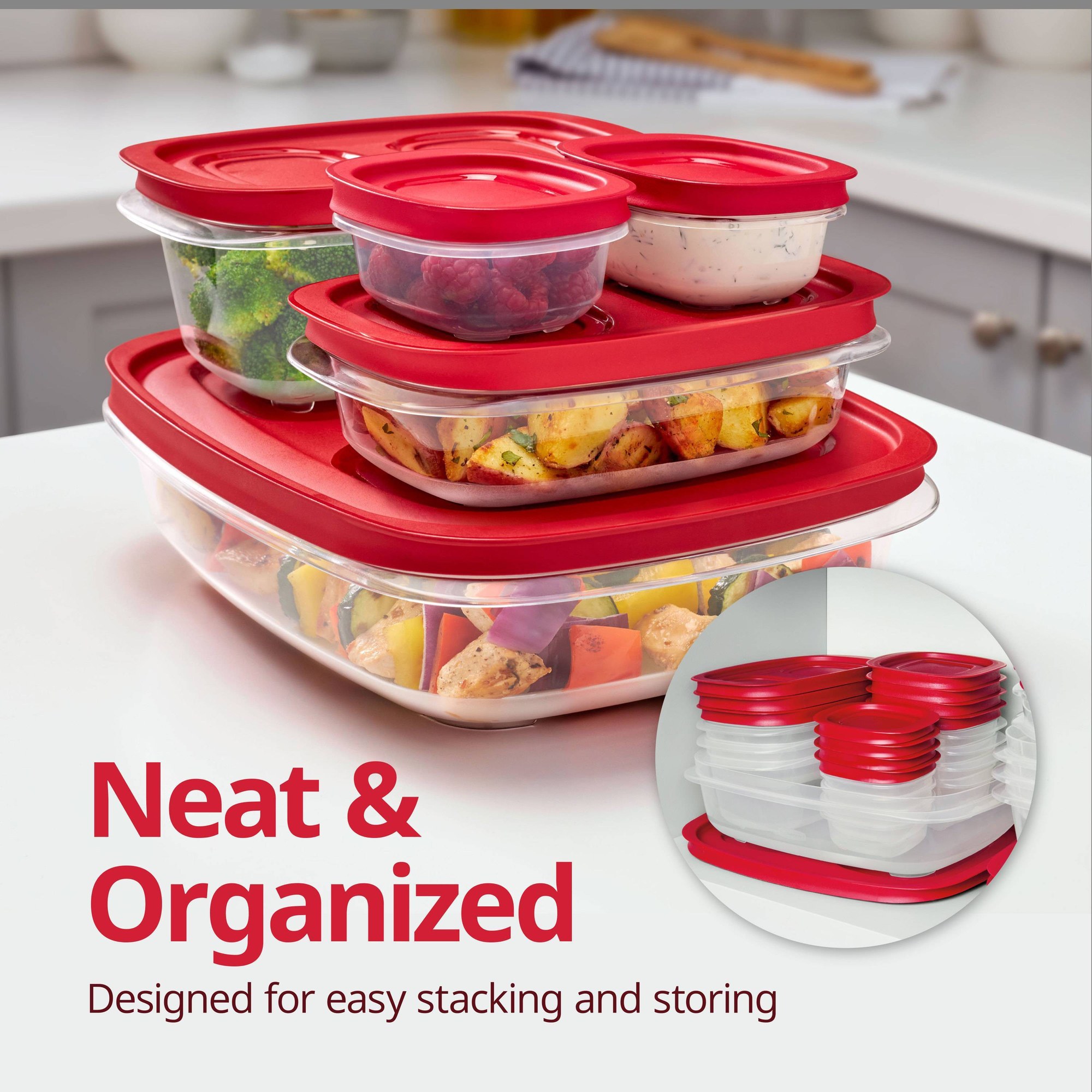 Contenitore rettangolare per a - Food Storage Containers With Lids recensione e prezzo