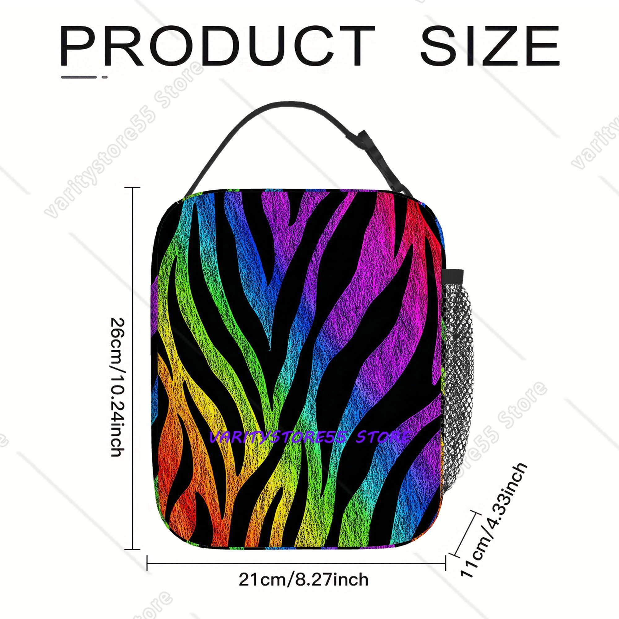 Borsa per il pranzo con motivo - Zebra Food Storage recensione e prezzo