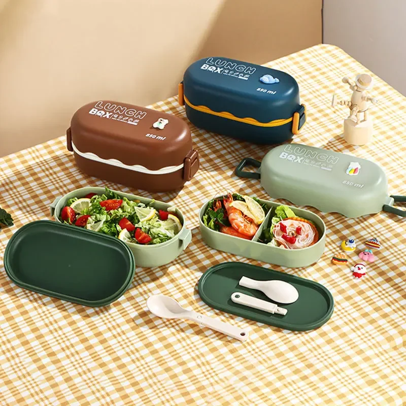 Lunch Box da 850ML scomparto i - Food Storage With Scoop recensione e prezzo