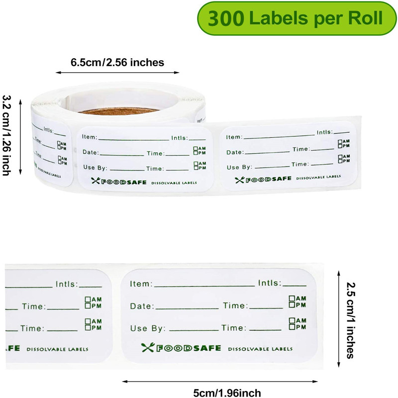300/pz Etichette per la conser - Food Storage In Restaurant recensione e prezzo