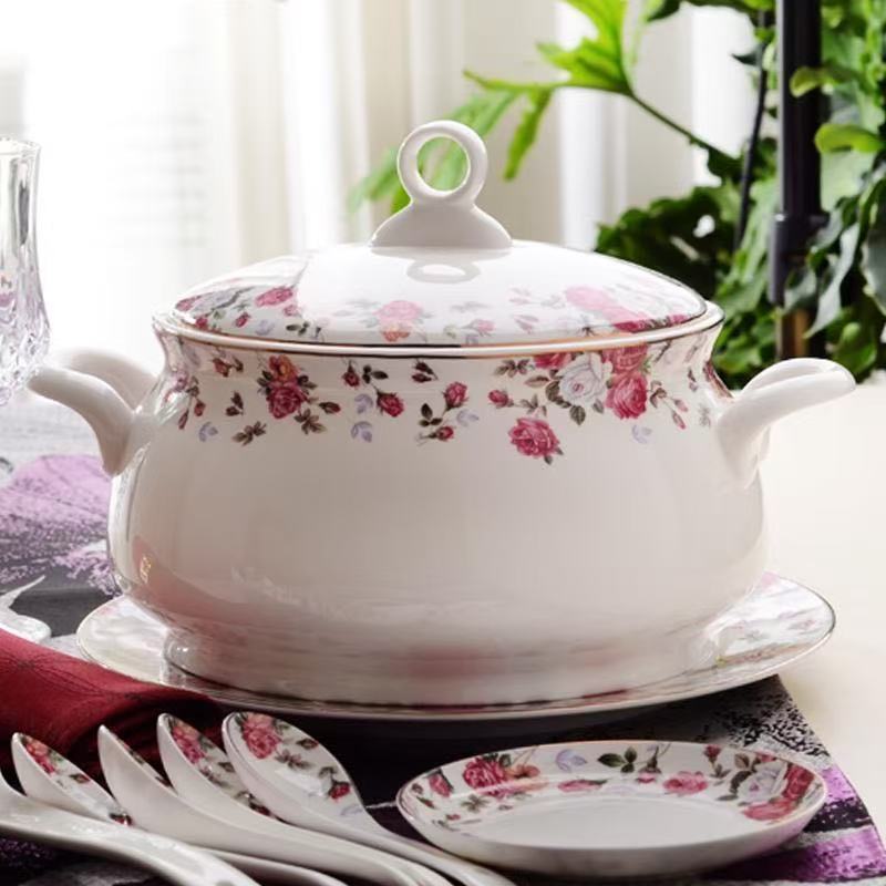 Tureen in porcellana da 9 poll - Food Storage Plants recensione e prezzo