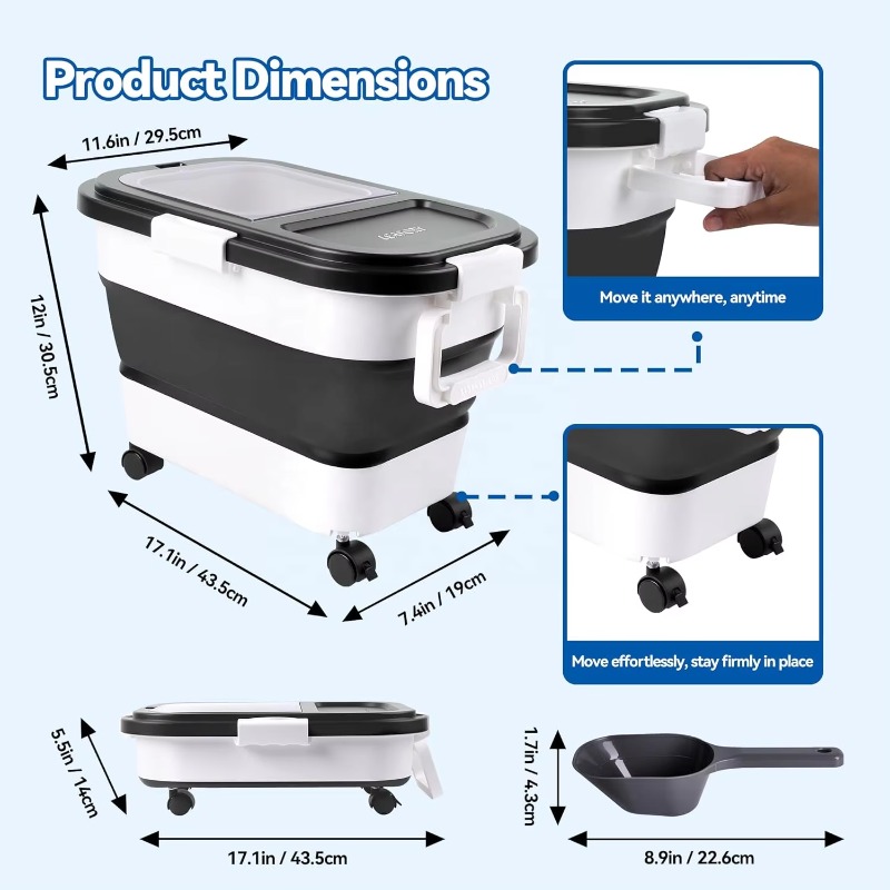 Contenitore per Cibo per Cani  - Food Storage For Dog recensione e prezzo