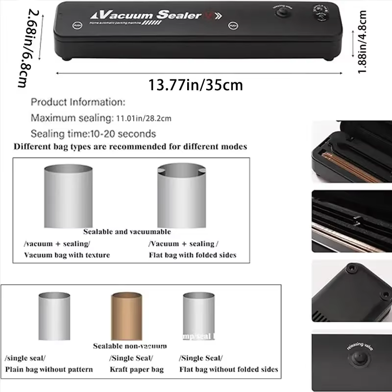 Macchina Sottovuoto di Alta Qu - Food Storage Machine recensione e prezzo