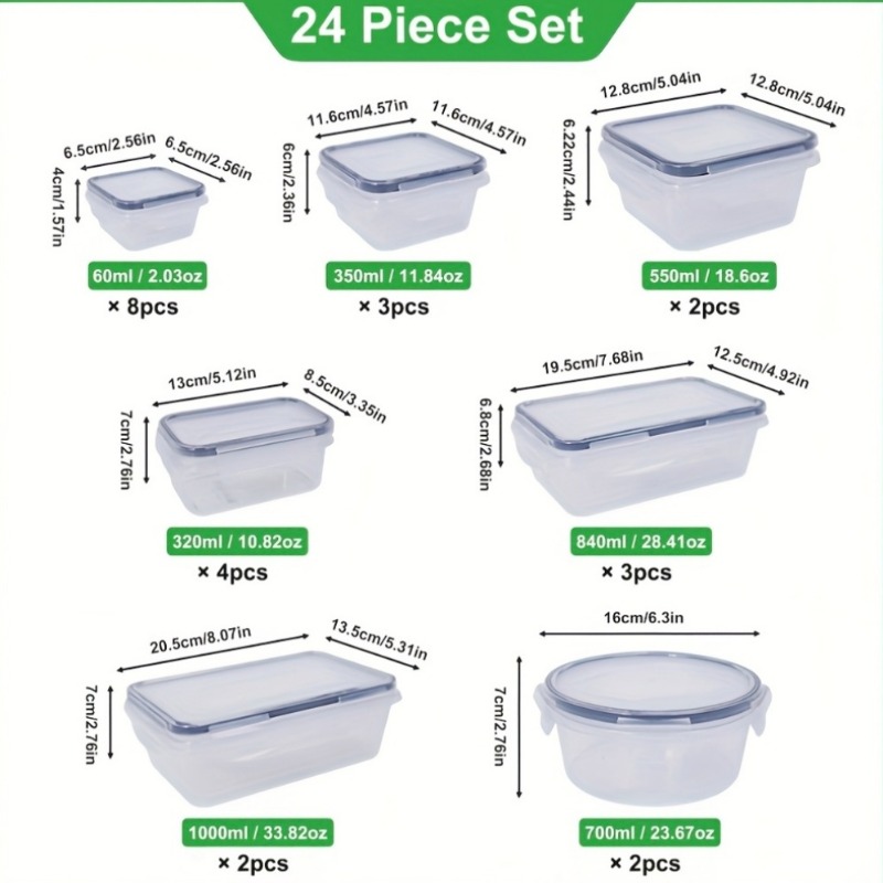 Set di 48 Contenitori per Alim - Food Storage Kitchen Container Set recensione e prezzo