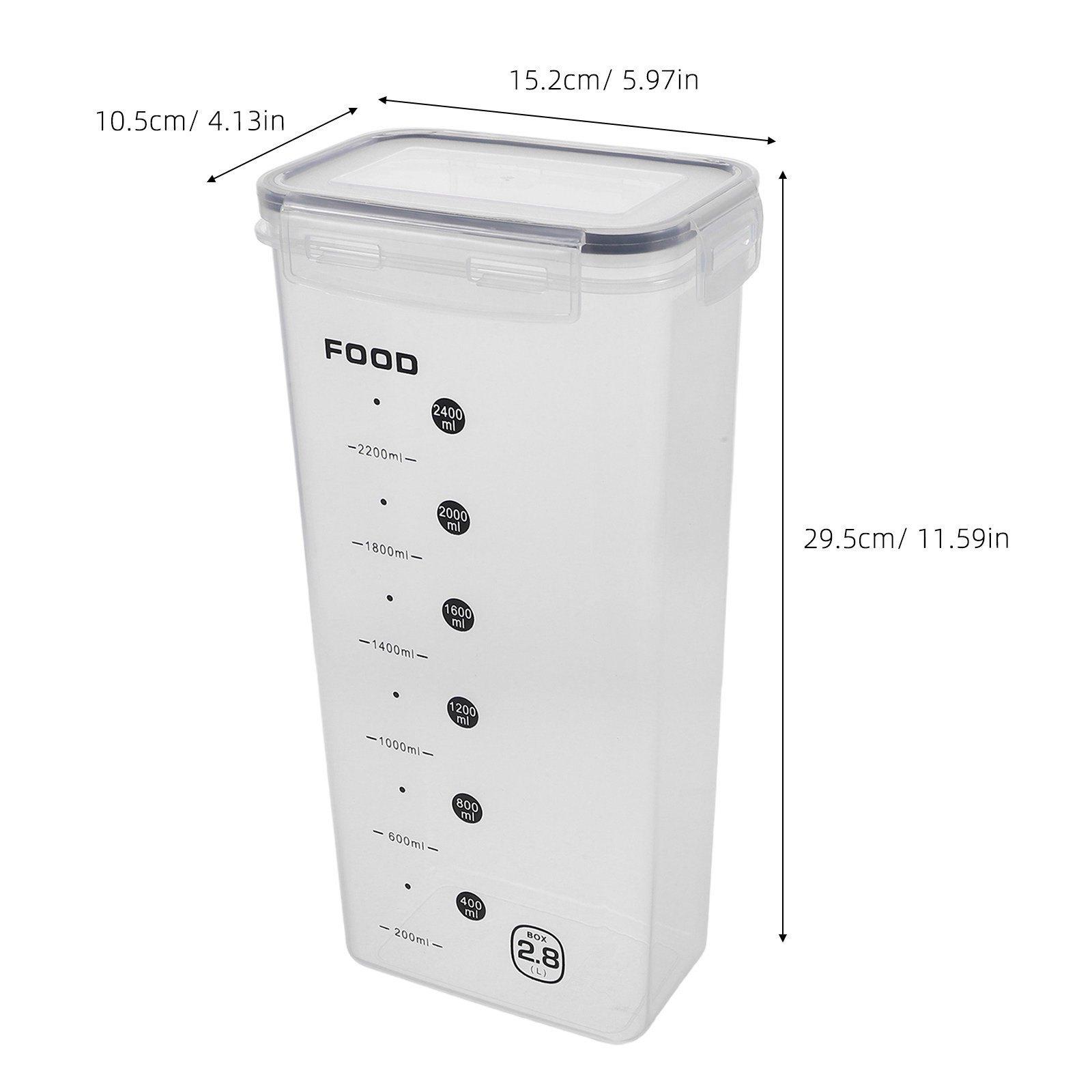 2 Contenitori Trasparenti per  - Food Storage Dispenser recensione e prezzo